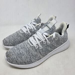 Adidas Gray Running Sneakers Mens Size 10 Lightweight Mesh Comfort Shoes